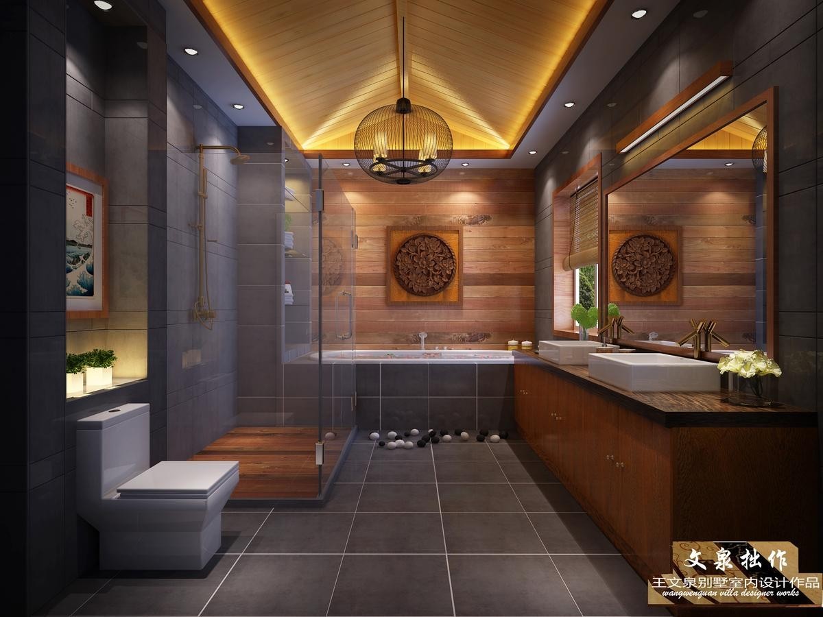 王文泉简欧别墅样板间室内设计,王文泉别墅设计