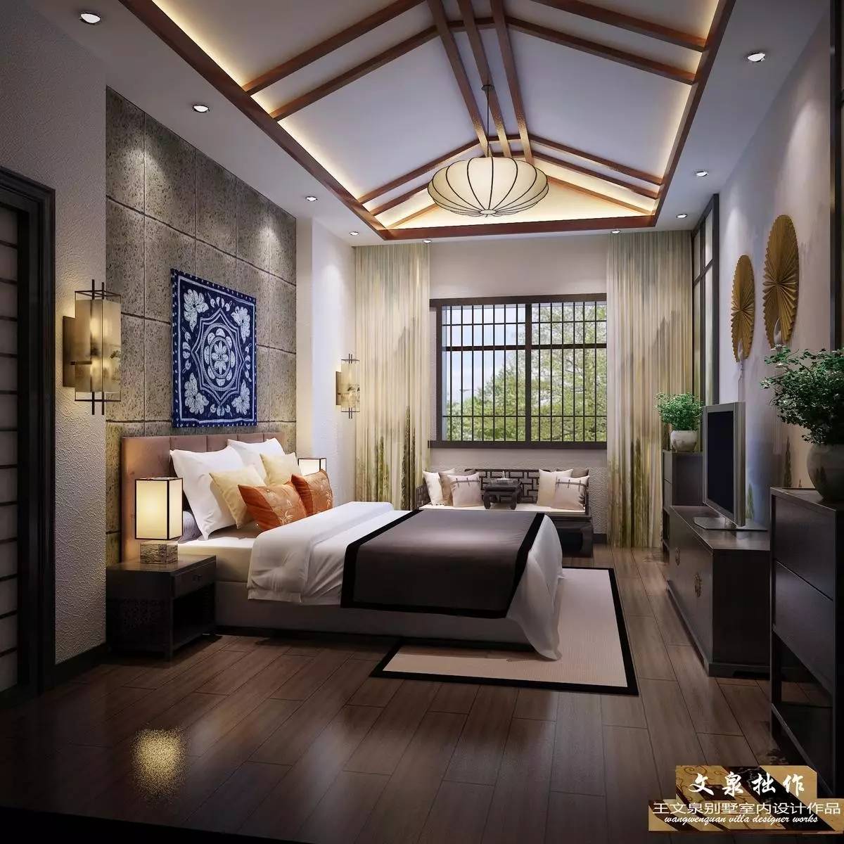 王文泉简欧别墅样板间室内设计,王文泉别墅设计