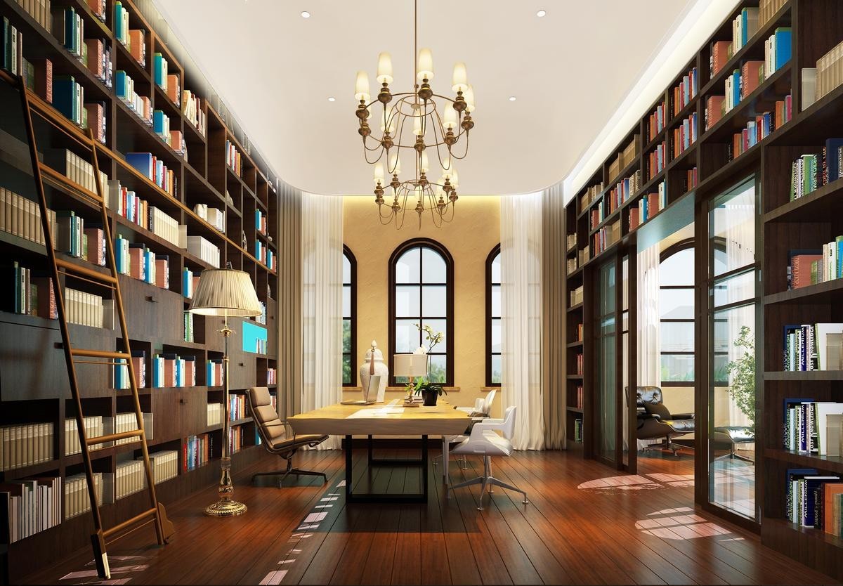 王文泉简欧别墅样板间室内设计,王文泉别墅设计