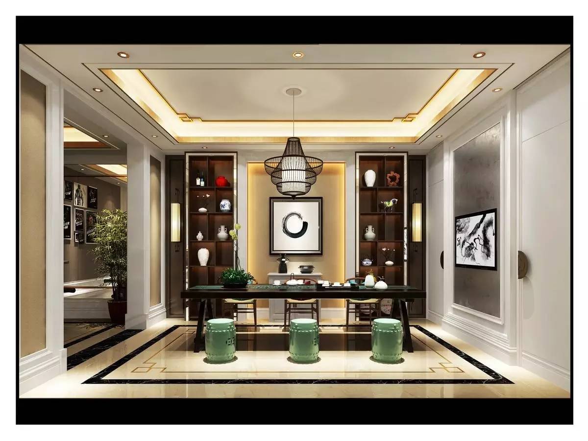 王文泉简欧别墅样板间室内设计,王文泉别墅设计