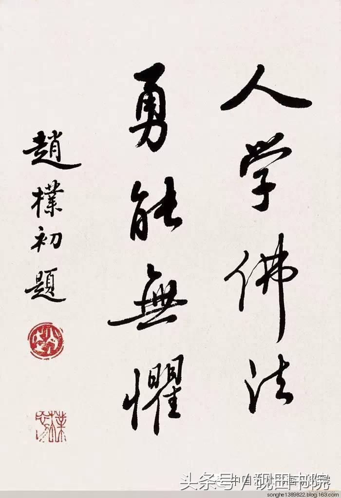 赵朴初书法作品怎么样,赵朴初的书法作品吉祥