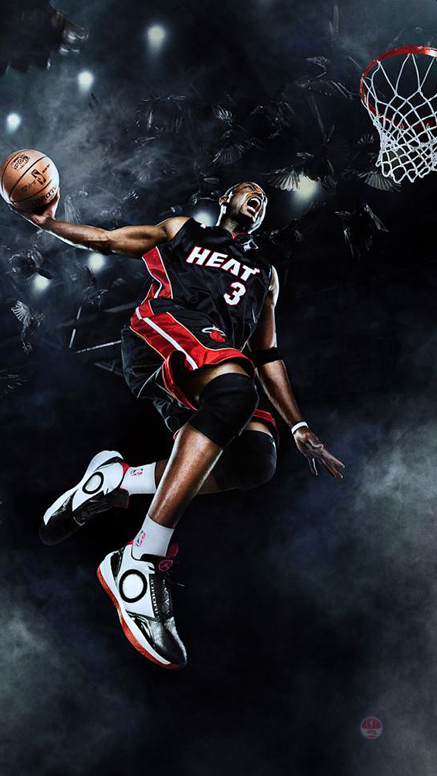 nba球星篮球壁纸,篮球明星壁纸韦德