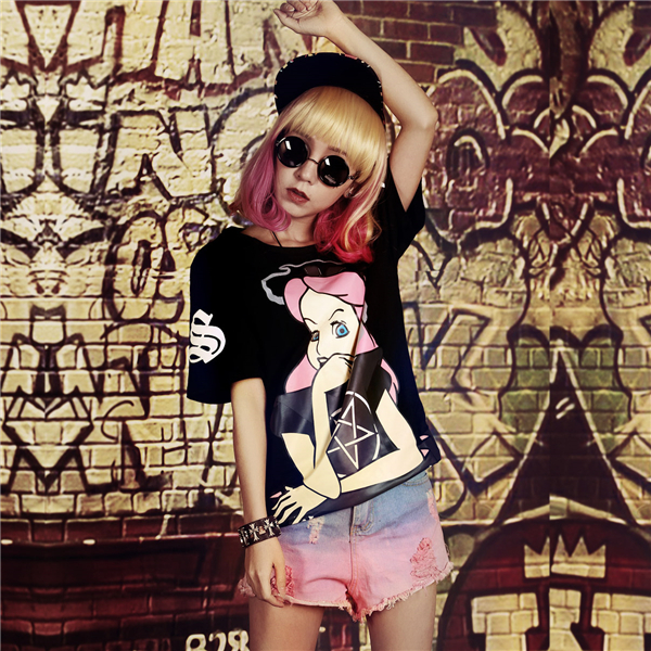 原宿风搭配夏天,原宿文艺复古风