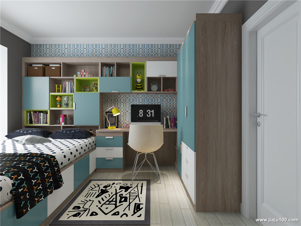 户型不方正斜角房子装修效果图,房间墙柱如何装修设计