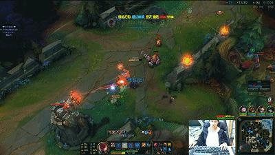 dopa盲僧闪现躲寒冰大招,杀dopa16次的盲僧