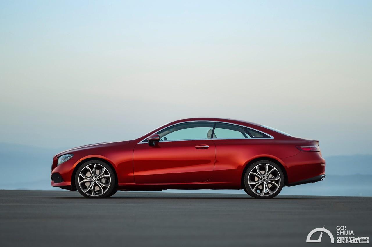 优雅的奔驰e级,优雅的coupe车型