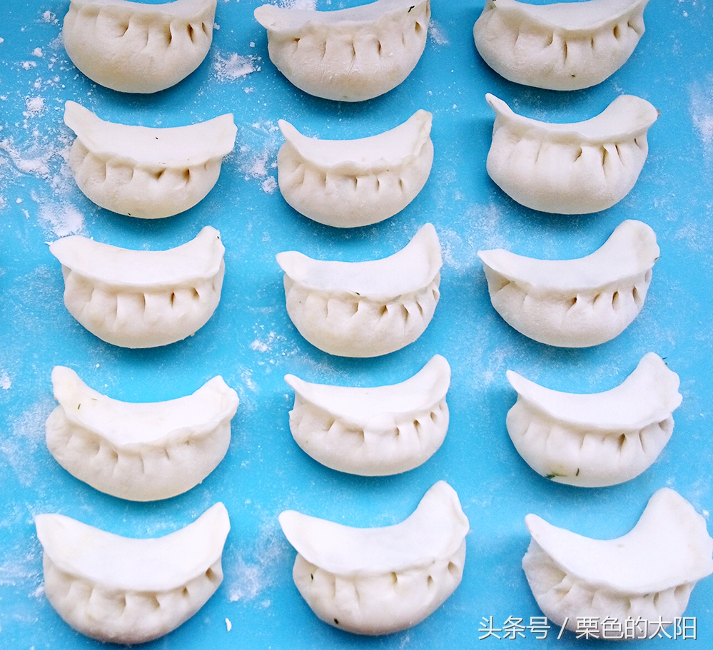 大肉韭菜馅儿饺子,大肉小茴香饺子