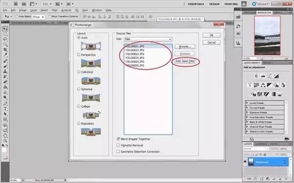 photoshop合成球形全景图,ps拼接720度全景图教程