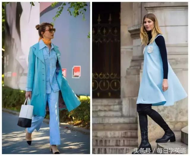 2017年的流行色草木绿,今年流行色薄荷绿