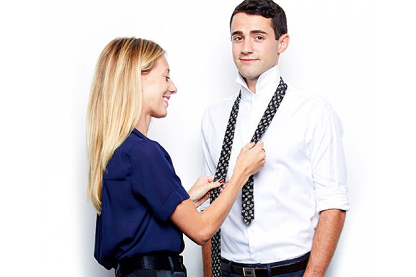 生活小妙招领带打法,生活小技巧系领带