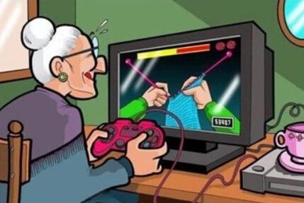 游戏老小孩：日本爷爷好抖M，美国奶奶喜直播，中国老头忙充钱