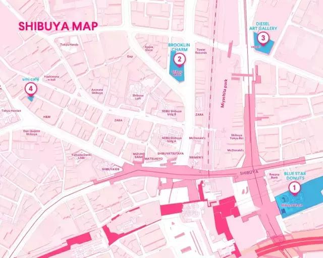 涩谷~原宿~表参道潮店巡礼｜NYLONJAPAN推荐