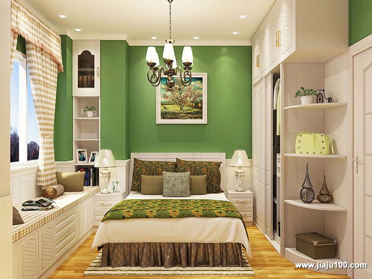 户型不方正斜角房子装修效果图,房间墙柱如何装修设计