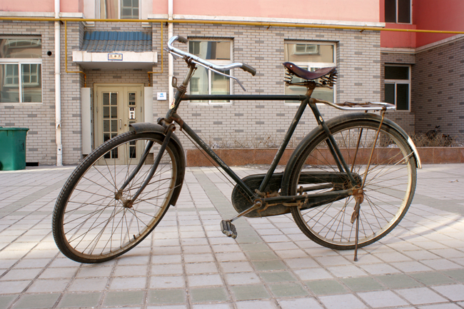 二八大杠自行车共享,二八大杠加入骑行比赛