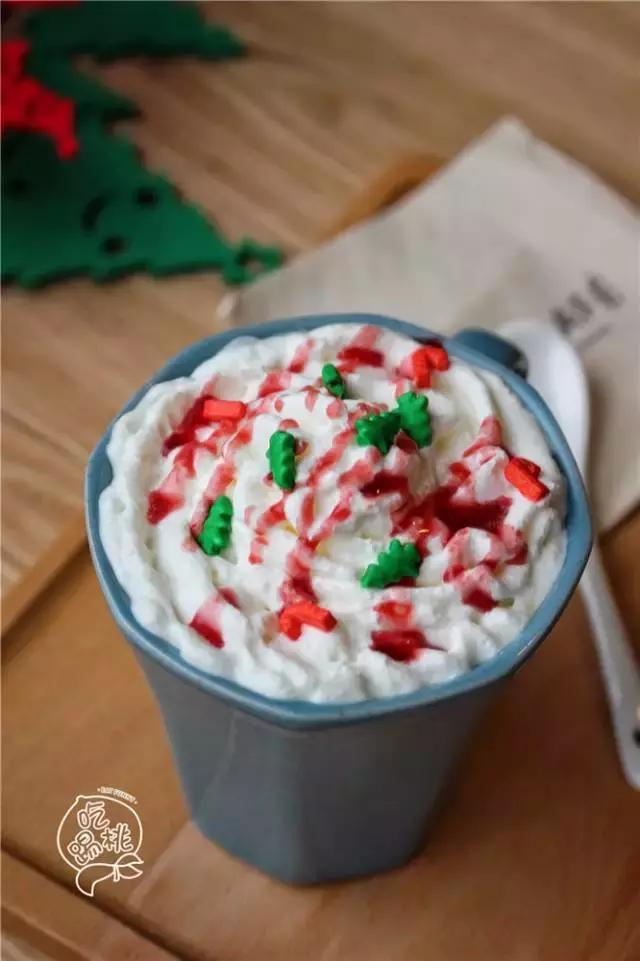 圣诞搞事啊!这杯咖啡竟好喝得我连杯子都吃掉了!