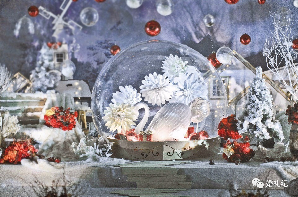 婚礼撞上圣诞，用这5招，潮到飞起