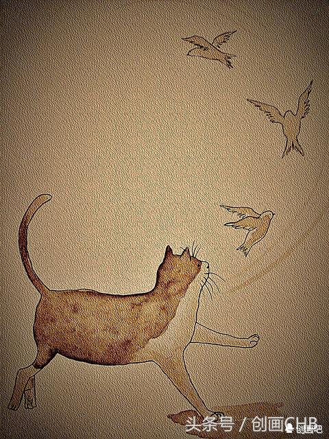 抽象插画艺术家,抽象的美育绘画作品