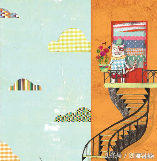 西班牙插画师jana儿童插画,欧美著名插画师人物插画作品