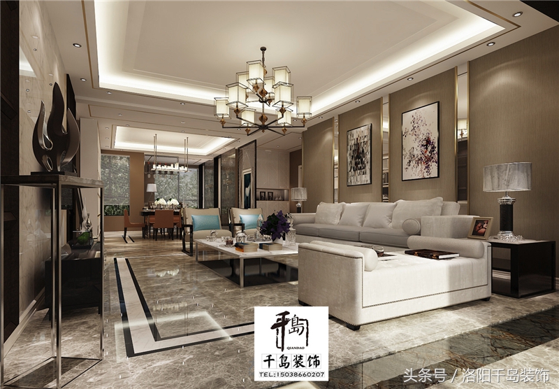 千岛装饰,灵动新意装修效果图