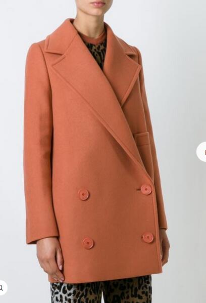 冬日穿搭女高端感大衣,丝贵纯都冬日烟花大衣