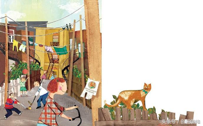 西班牙插画师jana儿童插画,欧美著名插画师人物插画作品