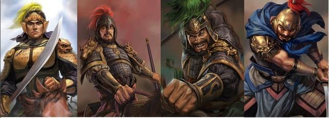 三国演义中七大最强武将组合历史,三国演义中武将排行榜前十