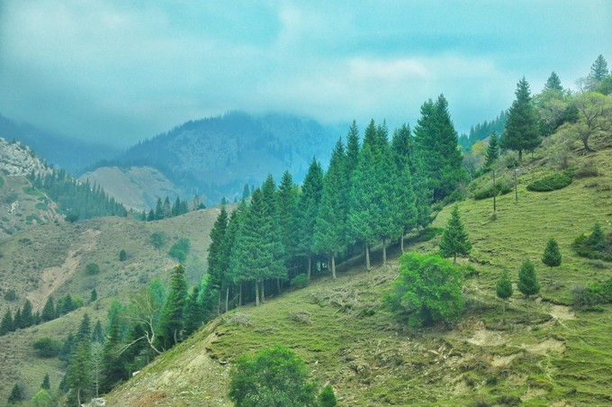 入疆旅行的风景,南北疆大环线旅游风景
