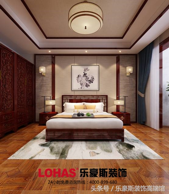 新中式山间小院装修效果图,上山间别墅