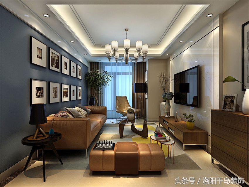 千岛装饰精装修需要多少钱,未来城现代轻奢装修设计效果图