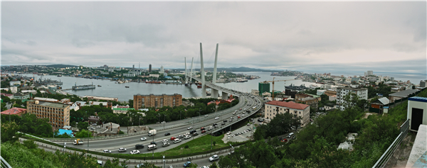 海参崴出口线路图,海参崴出海口和黑龙江的位置