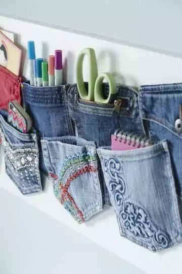 旧牛仔裤改造手工制作大全,旧牛仔裤改造双肩背包视频