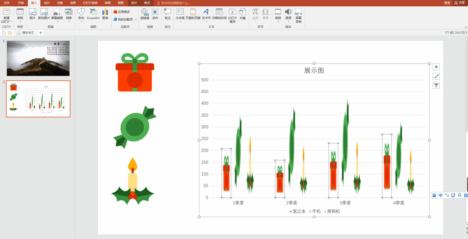 ppt里怎么让柱状图更好看,ppt里如何把柱状图变成美观的图