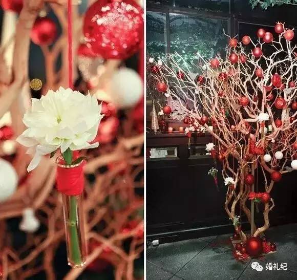 婚礼撞上圣诞，用这5招，潮到飞起