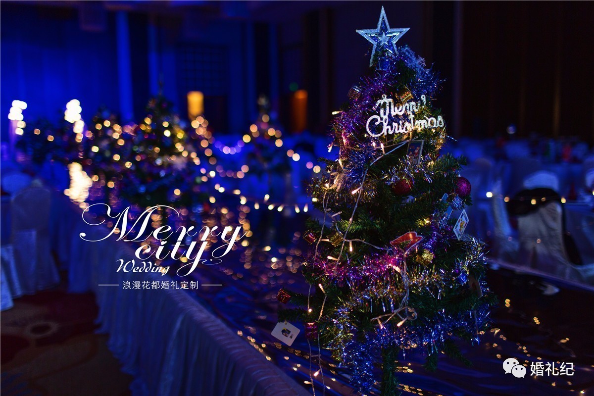 婚礼撞上圣诞，用这5招，潮到飞起