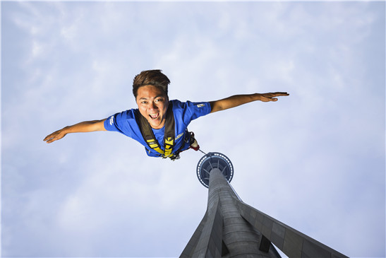 澳门旅游塔蹦极吃东西 (澳门旅游塔笨猪跳)