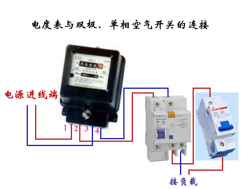 日光灯照明线路实物图如何连接,电能表照明灯原理图讲解