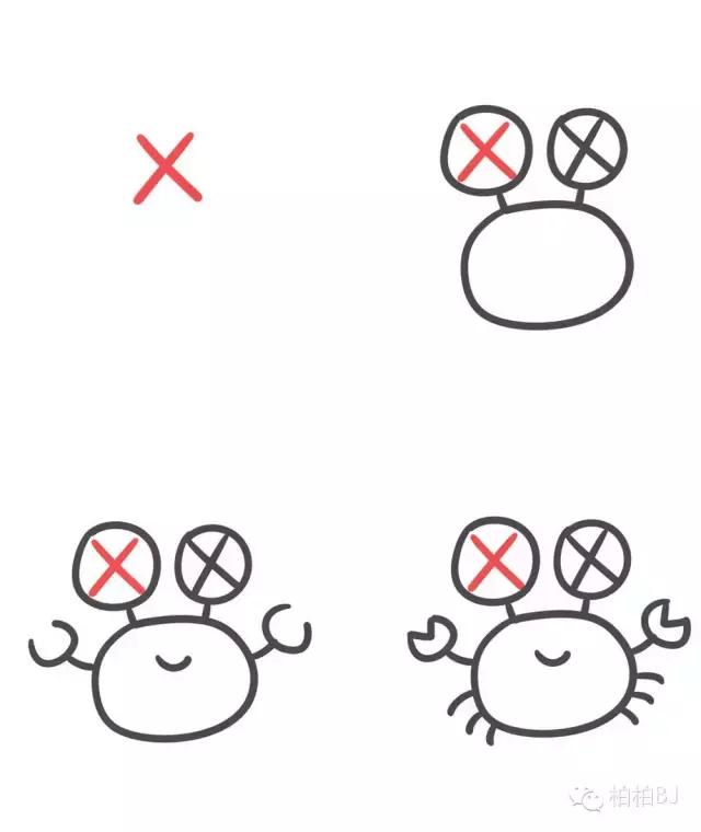 g字母动物简笔画,100个萌萌哒的简笔画动物怎么画