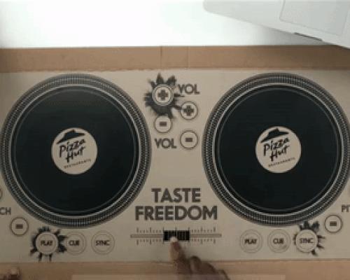 必胜客披萨盒改造,必胜客冬季新品披萨