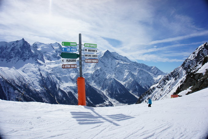 霞慕尼徒步环勃朗峰,霞慕尼勃朗峰缆车