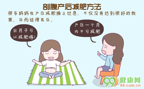剖腹产后减肥方法,剖腹产后减肥方法大全