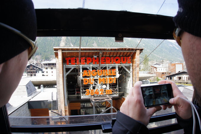 霞慕尼徒步环勃朗峰,霞慕尼勃朗峰缆车