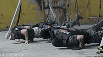 trx健身动作教程,明星都在练什么