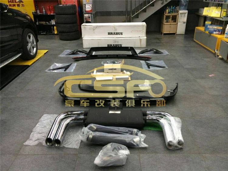 奔驰ML级W166来装个B,高贵大气上档次！