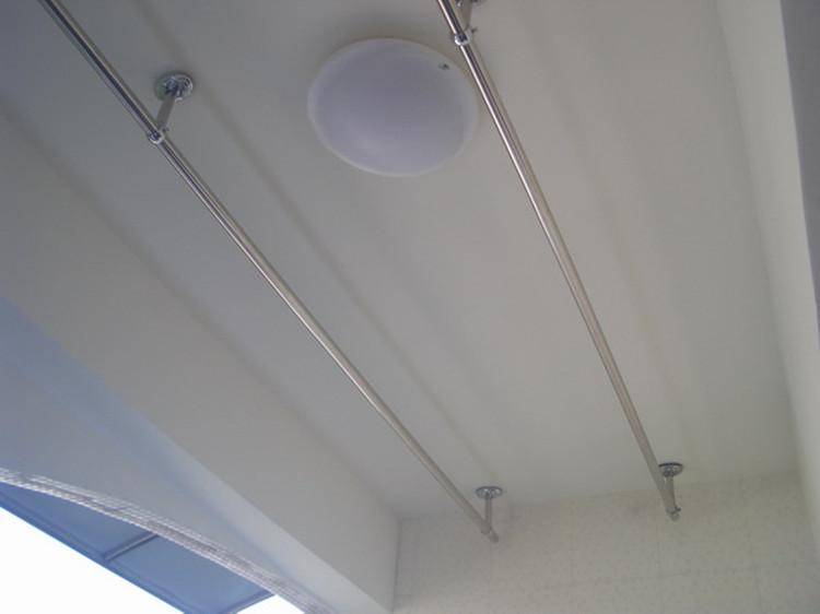 阳台晾衣杆用自动的好还是固定的,固定升降晾衣杆