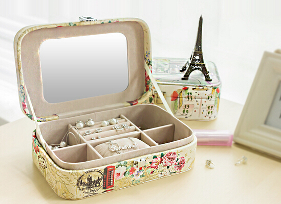 这些美美美的首饰收纳盒，看完少女公主病都犯了
