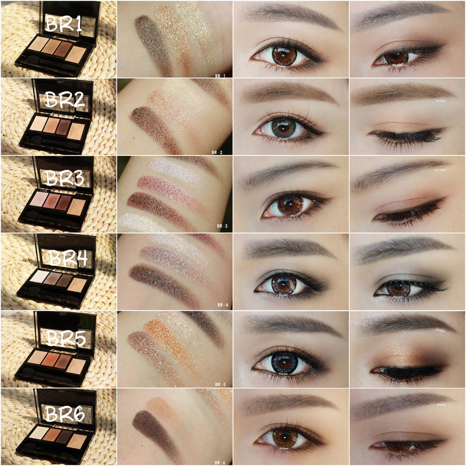适合新手的大牌眼影,日场眼影盘推荐