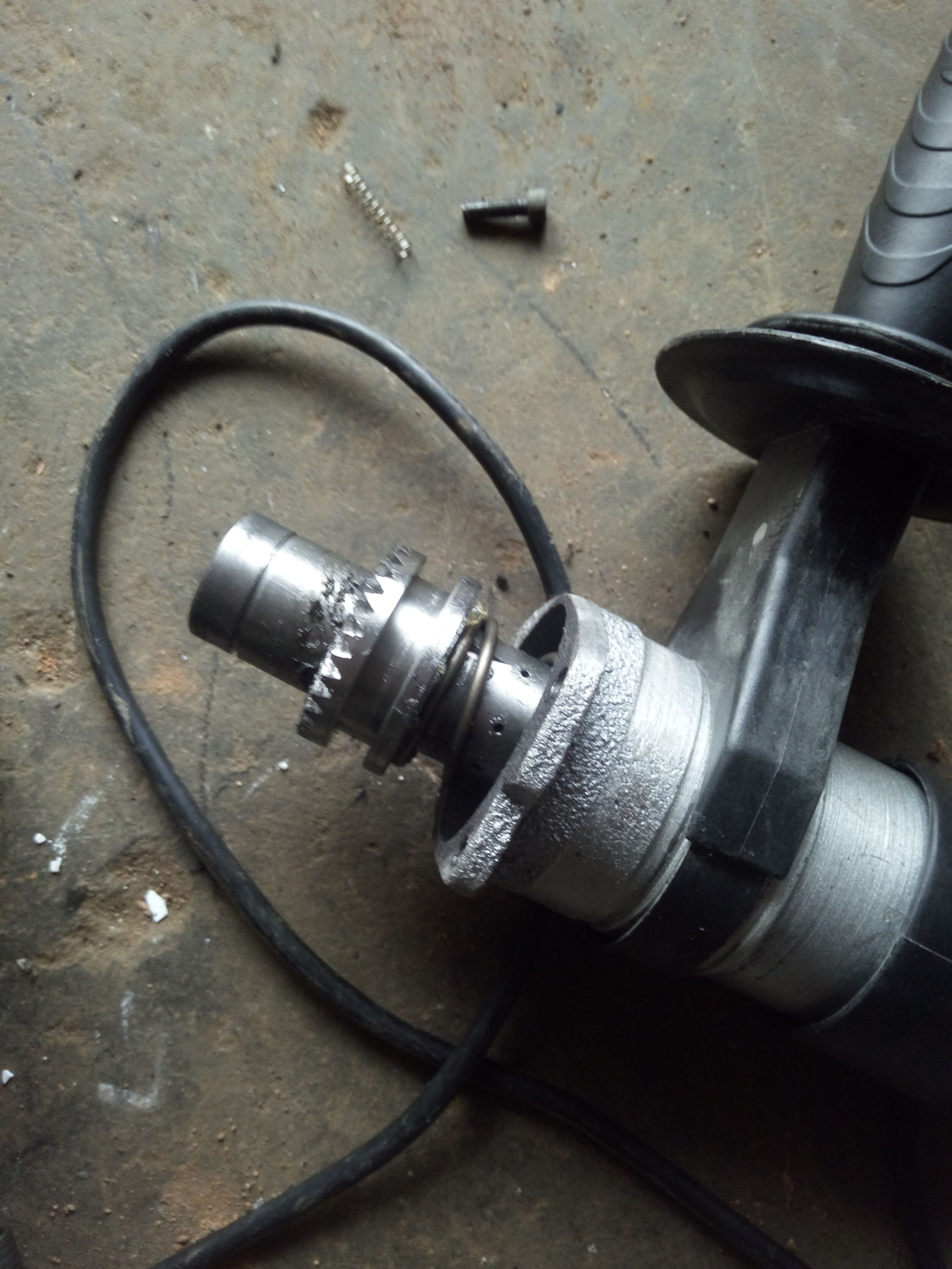 拆解山寨电锤,拆解博世电锤