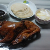 烤鸭饼和单饼,单饼烤鸭饼
