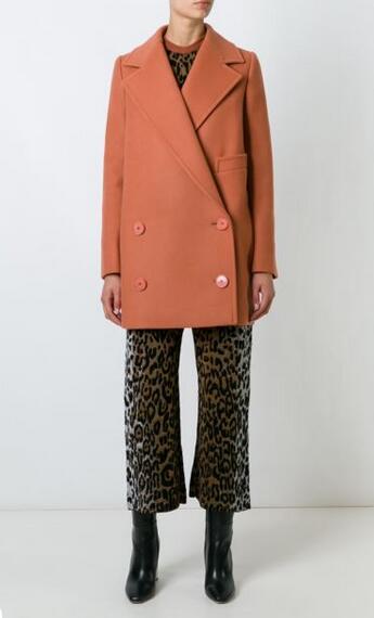 冬日穿搭女高端感大衣,丝贵纯都冬日烟花大衣