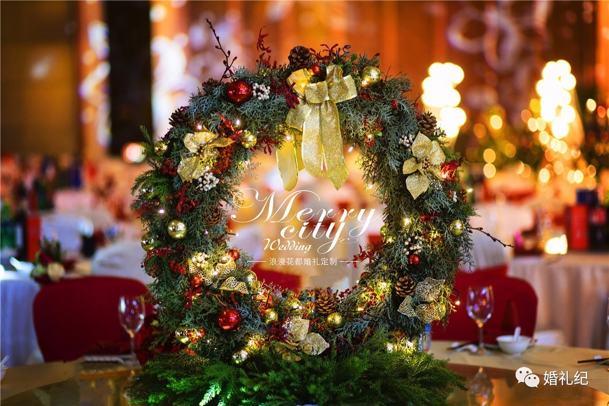 婚礼撞上圣诞，用这5招，潮到飞起
